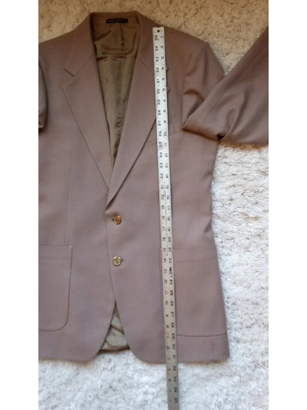 Vintage Yves Saint Laurent 3-Piece Suit (Blazer + Vest + Pants) US (36L)
